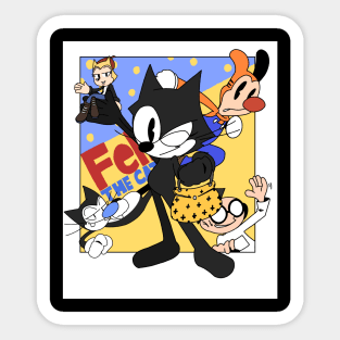 Felix the Cat! (Twisted Ver.) Sticker